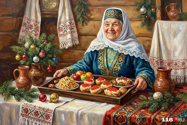 Красная икра&nbsp;— важная часть новогоднего стола | Источник: Полина Авдошина / Городские медиа