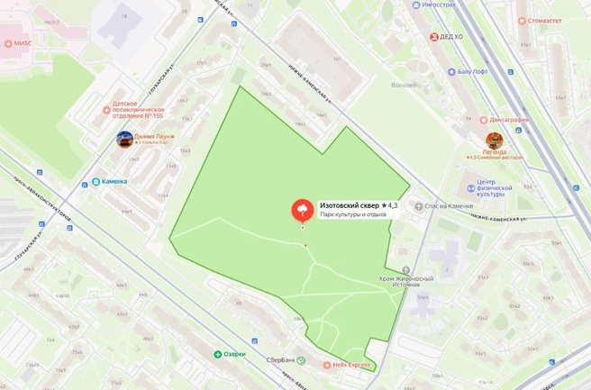 Источник: «Яндекс.Карты»