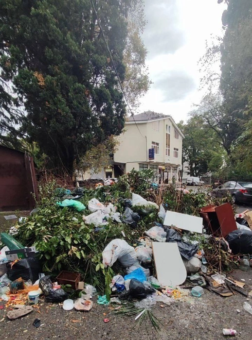 Мусорные кучи растут вверх и вширь | Источник: sochitop1/t.me