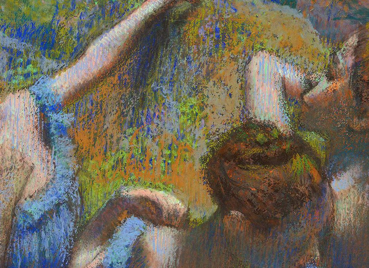 Гражданин кулис: 7 важных деталей картины Эдгара Дега «Голубые танцовщицы»
