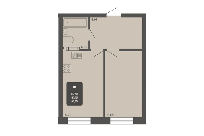 Офисы с 2-го по 5-й этаж и апартаменты с 8-го по 11-й этаж сдаются с предчистовой отделкой | Источник: ООО УК «ЛИГР»