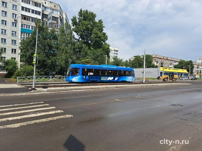 С пятницы движение трамваев маршрута № 10 (Дом творчества — Восточная) будет восстановлено | Источник: www.city-n.ru