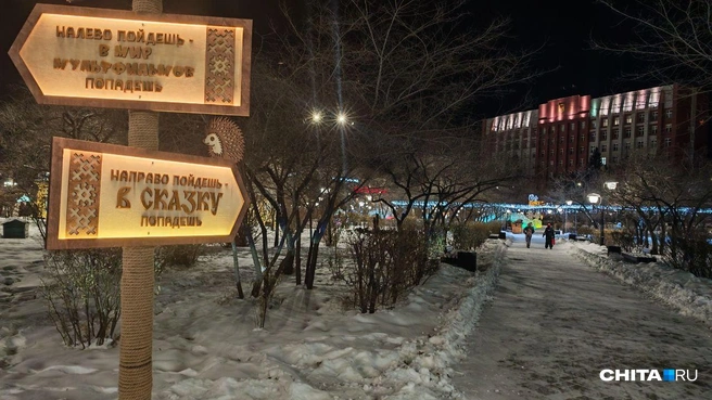 Ледовый городок открыли 26 декабря | Источник: очевидец
