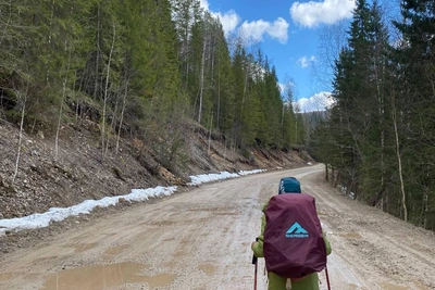 Пешие путешественники из Москвы достигли Свердловской области