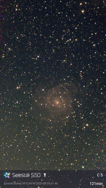 Эту галактику (C5, IC342) было очень тяжело найти | Источник: Наталия Андриевская