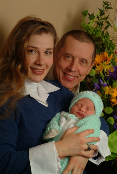 Ирина Линдт и Валерий Золотухин с сыном