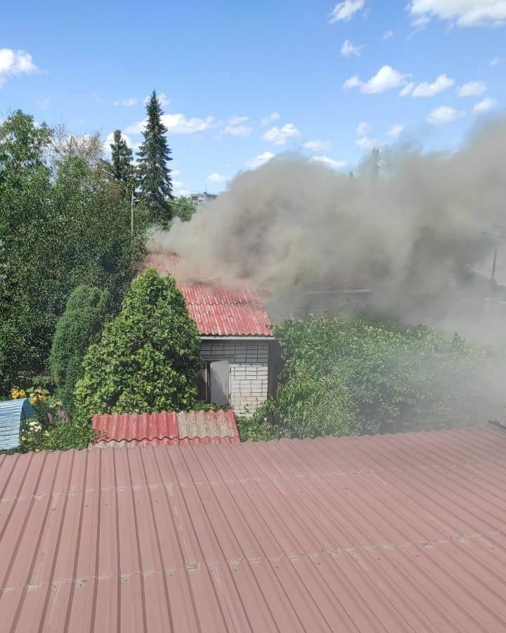«Здесь вся улица в дыму». В Волгограде пожар в СНТ «40 лет Октября» уничтожил частный дом и маленькую породистую собаку