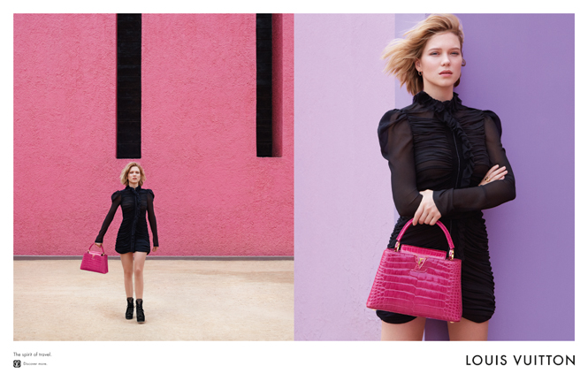 Фото №9 - Леа Сейду в рекламной кампании Louis Vuitton