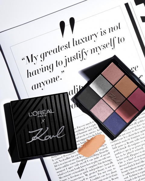 Такое точно нельзя пропустить: L'Oreal Paris создал косметическую коллекцию совместно с брендом Карла Лагерфельда