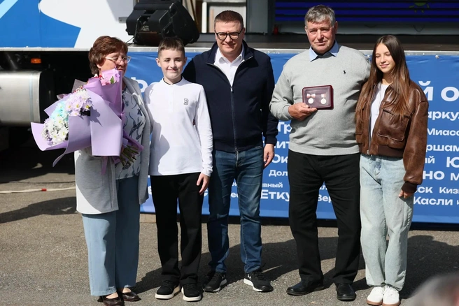 В Аргаяше чествовали супружеские пары, проводили творческие мастер-классы и сдавали ГТО | Источник: пресс-служба Правительства Челябинской области