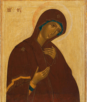 Выставка икон в музее имени Андрея Рублева в Москве