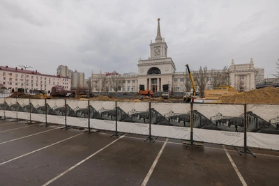 Привокзальная площадь в Волгограде: ремонт и возврат фонтана