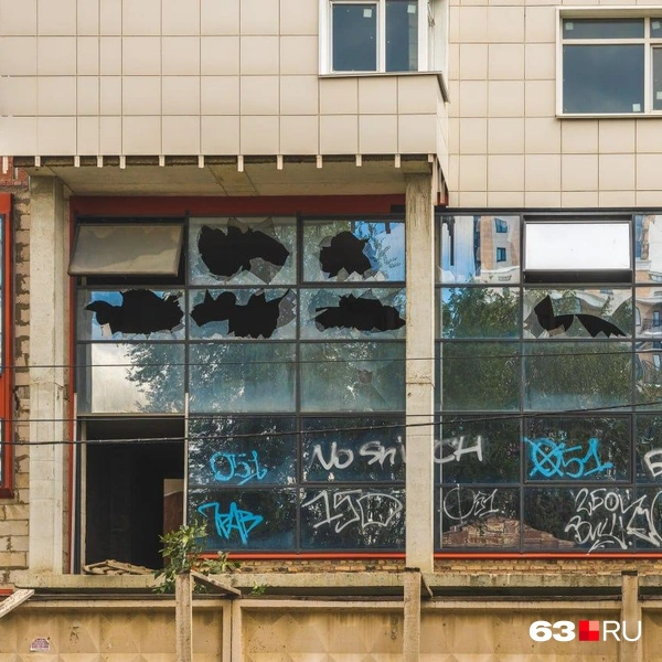 Вид у здания удручающий | Источник: Роман Данилкин / 63.RU