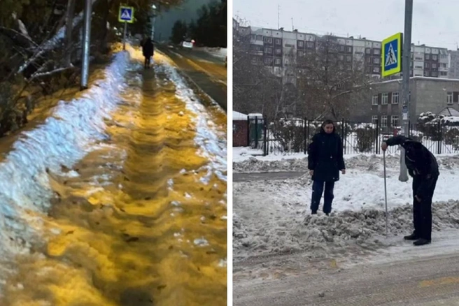 В ведомстве показали участки дорог со снегом  | Источник: Прокуратура Новосибирской области 