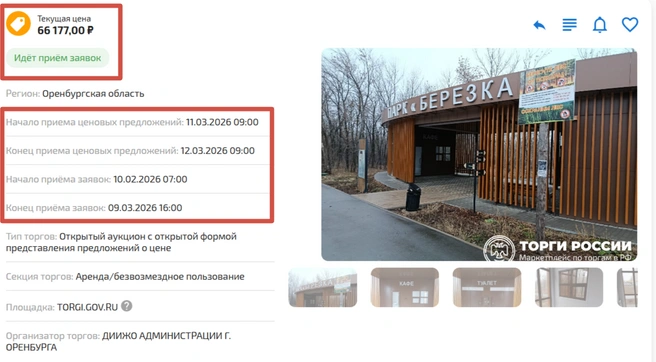 Источник: Торги-России.РФ