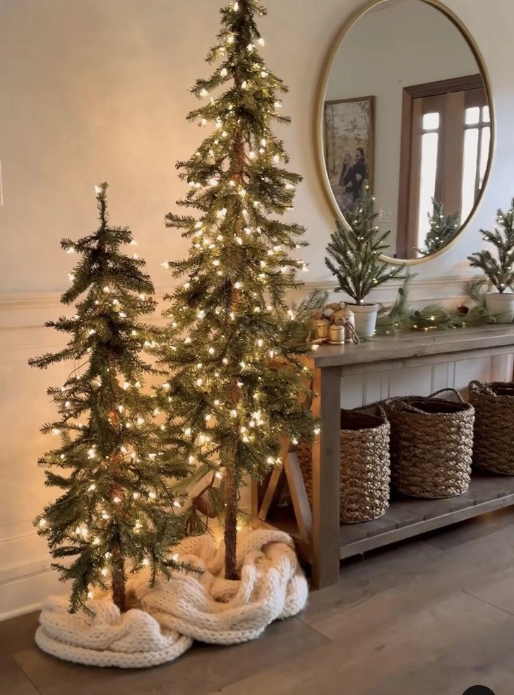 &laquo;Худая&raquo; елка: тренд-2026 для маленьких квартир