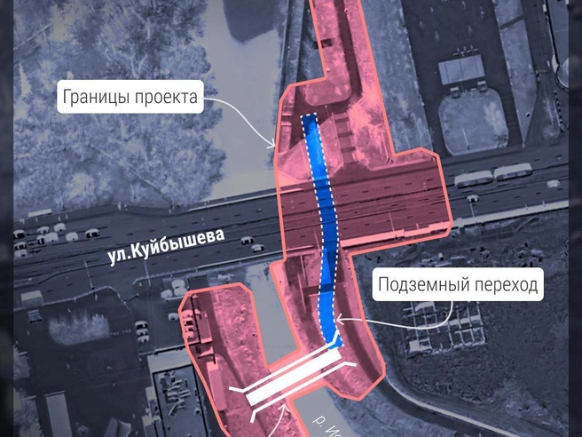 Проект будущего подземного перехода | Источник: Филипп Сапегин / Е1.RU