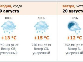 Скриншот с meteо.nw.ru