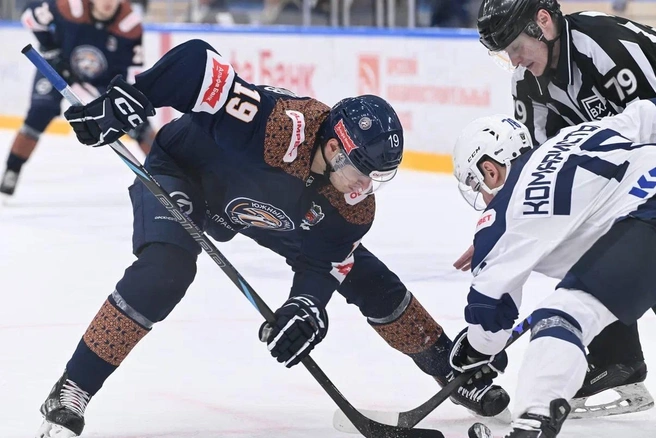 Во втором периоде команды обменялись голами | Источник: ХК «Южный Урал» Орск / t.me