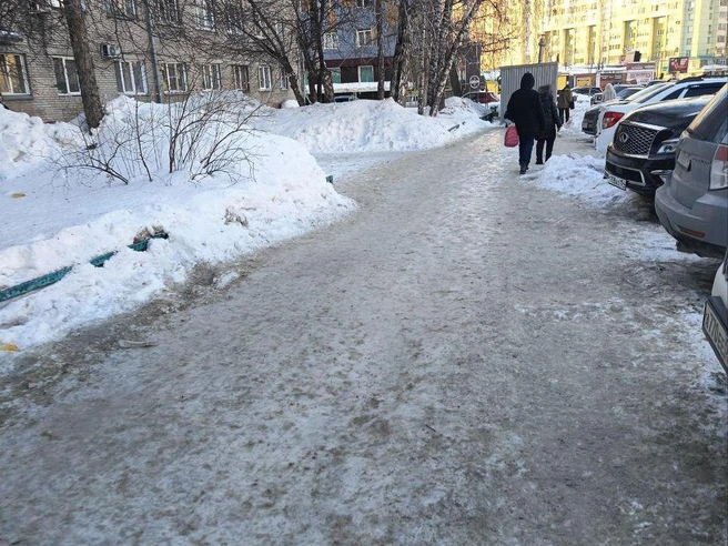 Проблемная зона протянулась от метро «Студенческая» в сторону Горского | Источник: читательница НГС Ольга