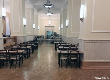 Небольшой ремонт&nbsp;— и студенческая столовая стала бы рестораном | Источник: МГУ / msu.ru