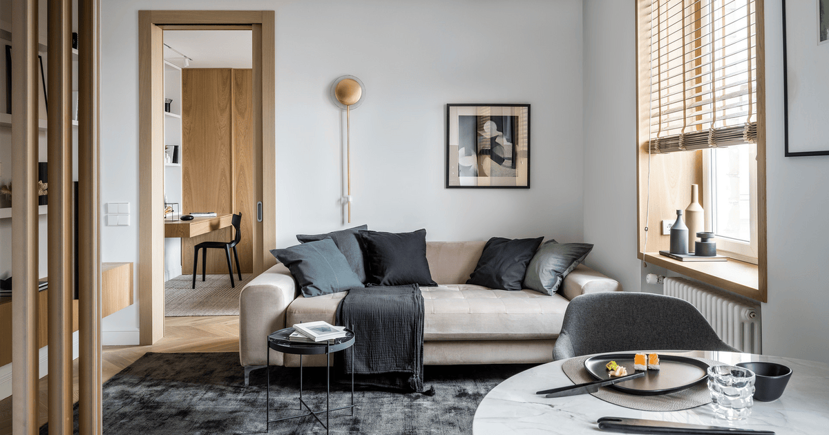 Светлая квартира 50 м² для кондитера в Москве | myDecor