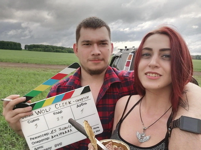 Съёмки любительского кино по мотивам «Волчьей ямы» | Источник: предоставил Артём Самойлов