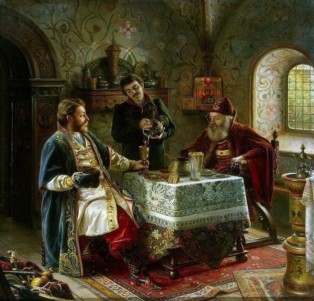 Из чего делали водки в России в XVII веке