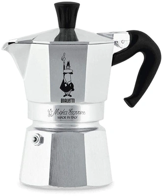 Гейзерная кофеварка Bialetti Moka Express 1162 (на 3 чашки)