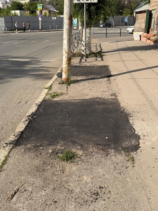 Эти рабатки расположены слишком близко к дороге | Источник: Елена Соколова / Vk.com
