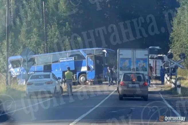 Некоторые пассажиры находились в тяжелом состоянии | Источник: читатель «Фонтанки»