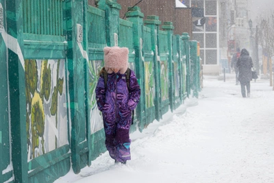 Сухо, морозно и ветрено: погода на выходные в Приморье