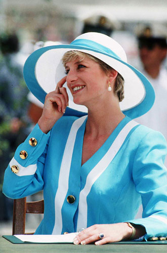 1992Диана во время официального визита в Египет в мае 1992 года.