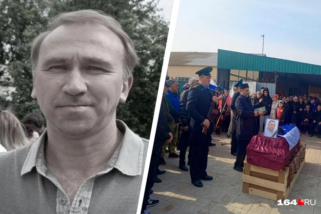 Погибший на СВО вольчанин Игорь Старков и похороны жителя Саратовской области | Источник: Сергей Сафонов Zа Вольский район / Telegram