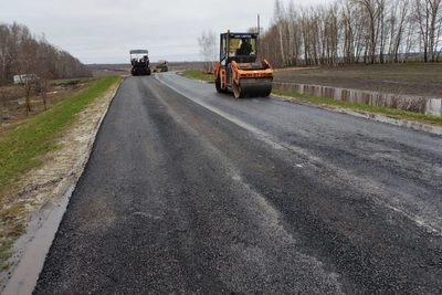 Ямочный ремонт на региональных дорогах продолжается