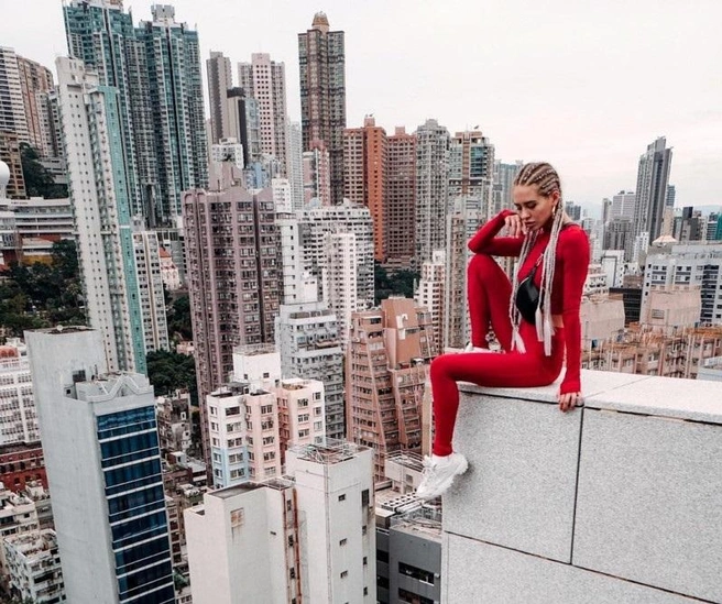 Ангела с детства привыкла к экстриму | Источник: angela_nikolau / Instagram (соцсеть запрещена на территории РФ)