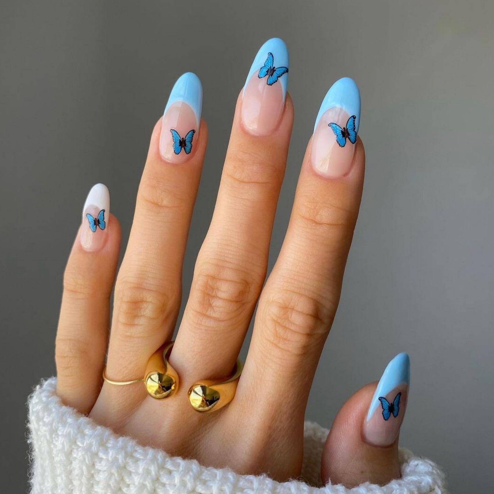 Дизайн ногтей – бабочка на ногтях | ВСЁ обо ВСЁМ | Дзен