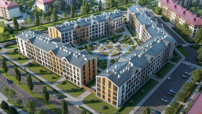 Лучшее от квартиры и загородного дома: изучаем проект «Пулковский дом» | Источник: Группа «Эталон»