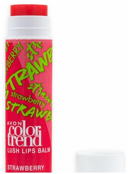 AVON Color Trend Бальзам для губ «Сочный цвет», Клубника/Strawberry