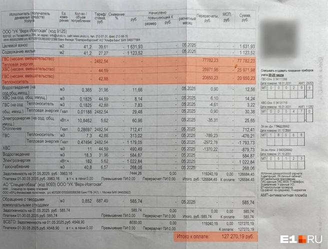 Женщине придется заплатить 127 тысяч рублей за свою ошибку | Источник: читательница E1.RU