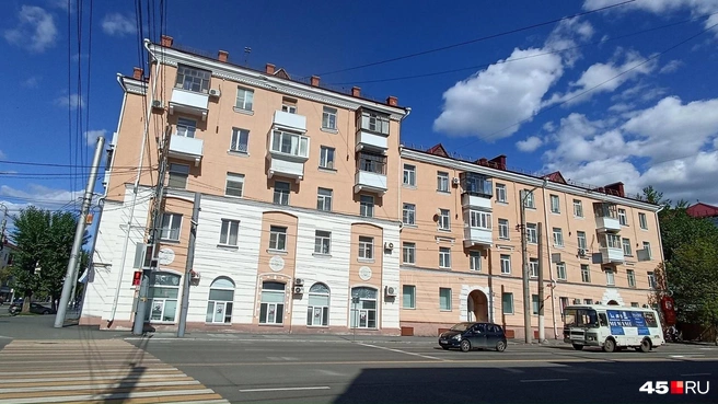 Первая жилая пятиэтажка в Кургане | Источник: Анна Сарапульцева / 45.RU