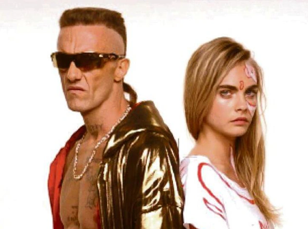 Кара Делевинь снялась в клипе Die Antwoord