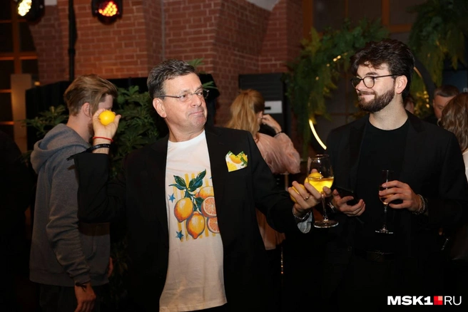 На премию Lemon Guide приехал и директор по развитию Bosco Константин Андрикопулос | Источник: Артем Устюжанин / MSK1.RU