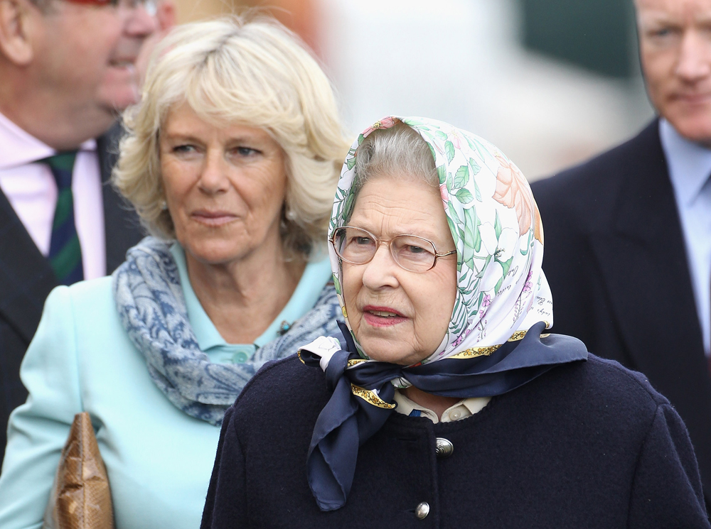 Елизавета и Камилла на конном шоу в Виндзоре, 12 мая 2011 года | marieclaire.ru