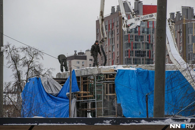 Историческое здание долгое время стояло заброшенным | Источник: Наталья Бурухина / NN.RU