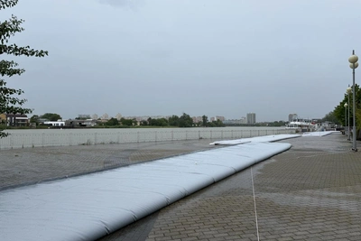 Власти Краснодара: вода подошла к домам в центре города
