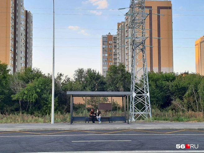 Один из остановочных павильонов | Источник: Анастасия Баринова / 56.RU