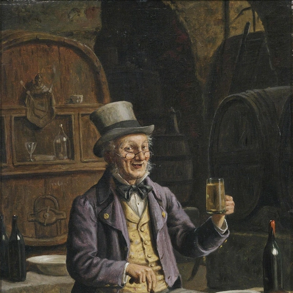 Германн Керн. «Ботаник в пивной». До 1912 | Источник: The Picture Art Collection via Legion Media