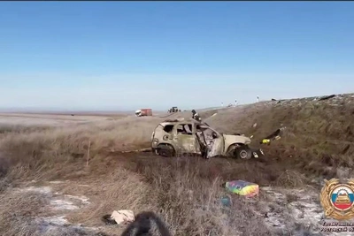 Three Die in Car Fire After Truck Collision in Rostov Region