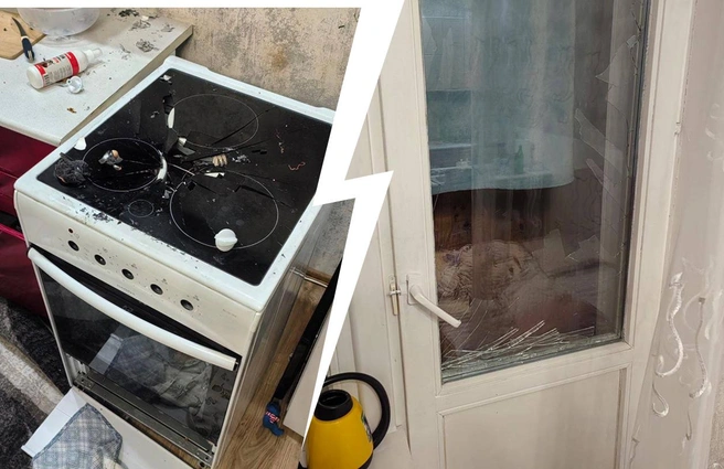 От нагрева баллончик разгерметизировался | Источник: МЧС Новосибирской области / Telegram